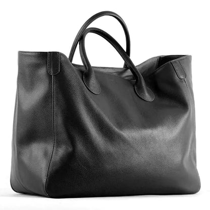 Genuine Leather Oversize Tote Bag for Women